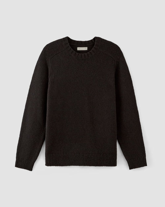 The Cloud Crewneck Sweater | Black