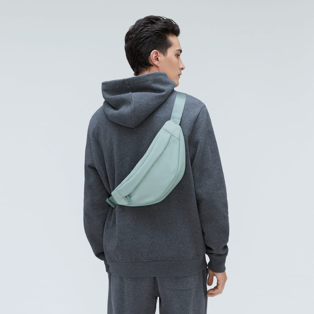 The Renew Transit Fanny Pack | White Sage / Green Millieu