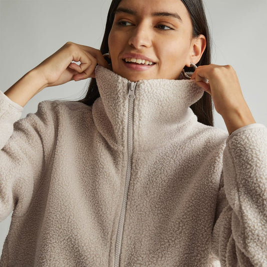 The ReNew Fleece Half-Zip | Oat