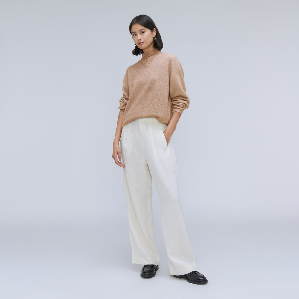 The Cozy-Stretch Pullover | Taupe Grey