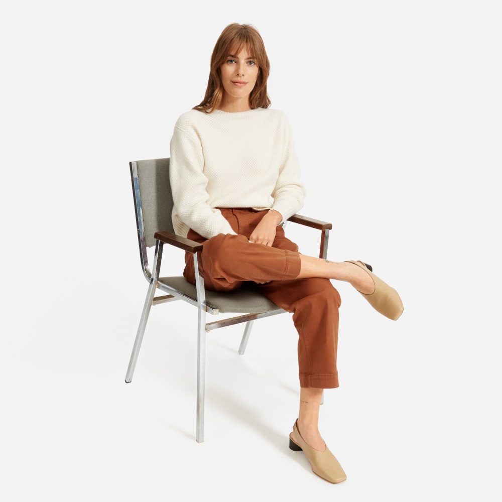 The Straight-Leg Crop | Cocoa Brown | Regular