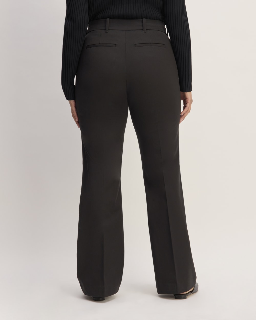The Bi-Stretch Flare Pant | Black