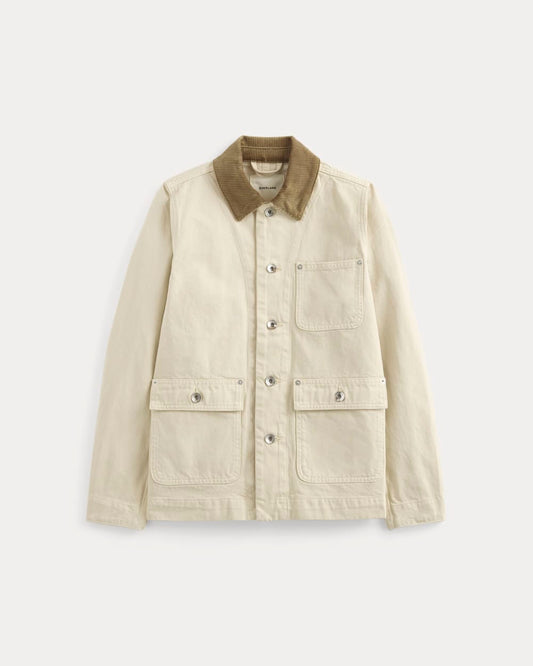 The Ranch Jacket | Garment-Dyed White / Cream