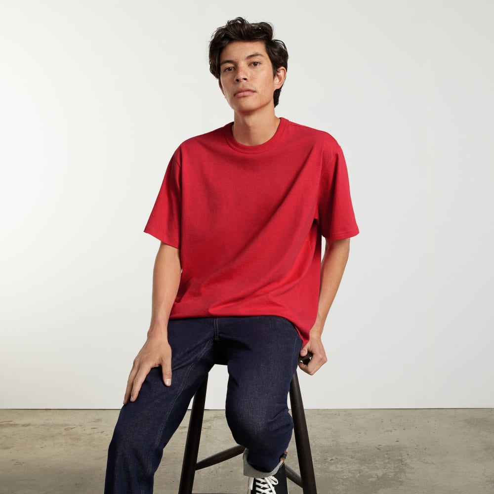 The Everyone Relaxed Hemp Tee | Goji Berry