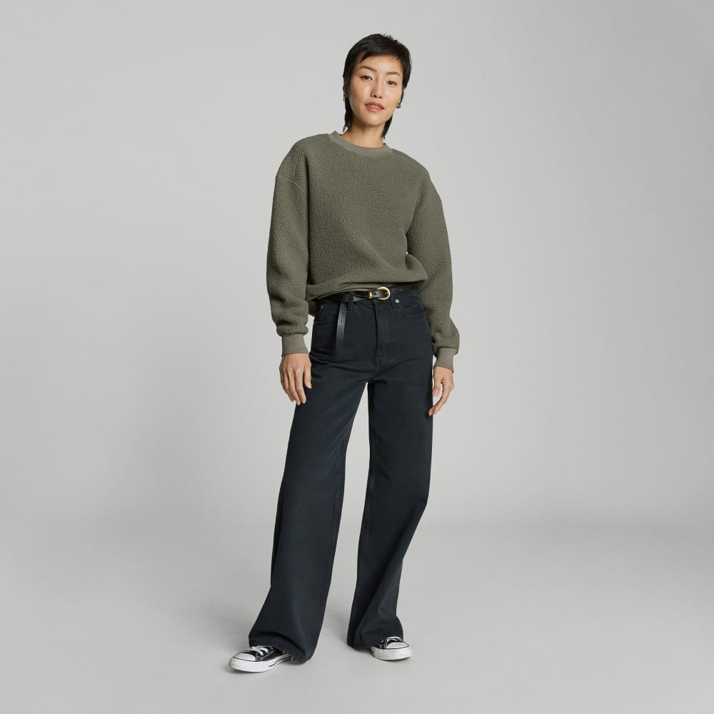 The ReNew Teddy Oversized Crew | Kalamata