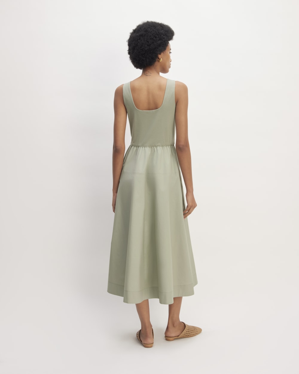 The Supima® Jersey Riviera Dress | Sage Green
