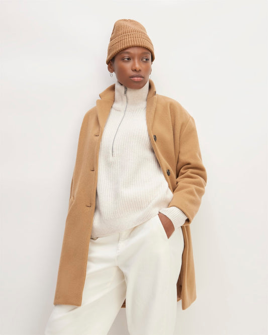 The Organic Cotton Chunky Beanie | Toasted Coconut