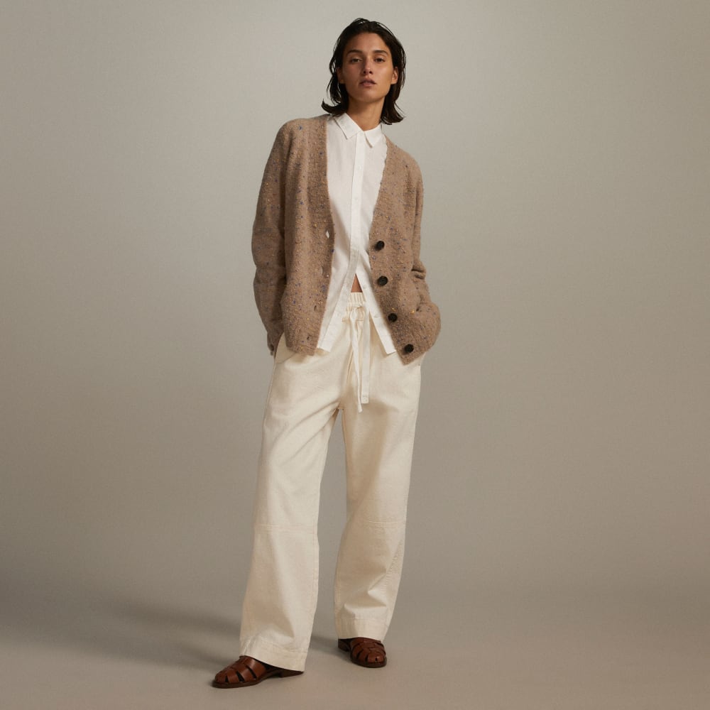 The Confetti Cardigan | Taupe Multi