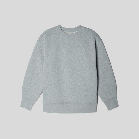 The ReTrack Oversized Crew | Heather Grey