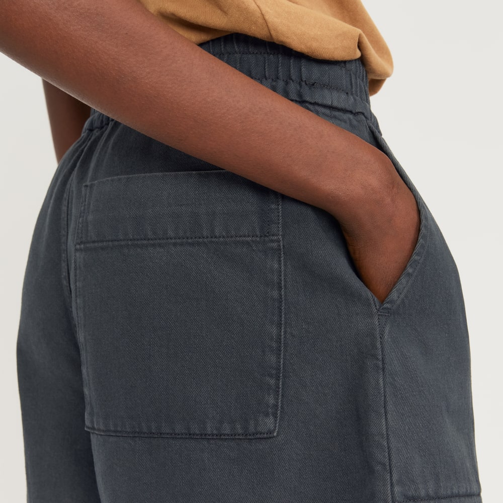 The Denim Utility Short | Ink