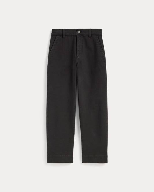 The Utility Straight-Leg Pant | Black | 26.5 Inseam