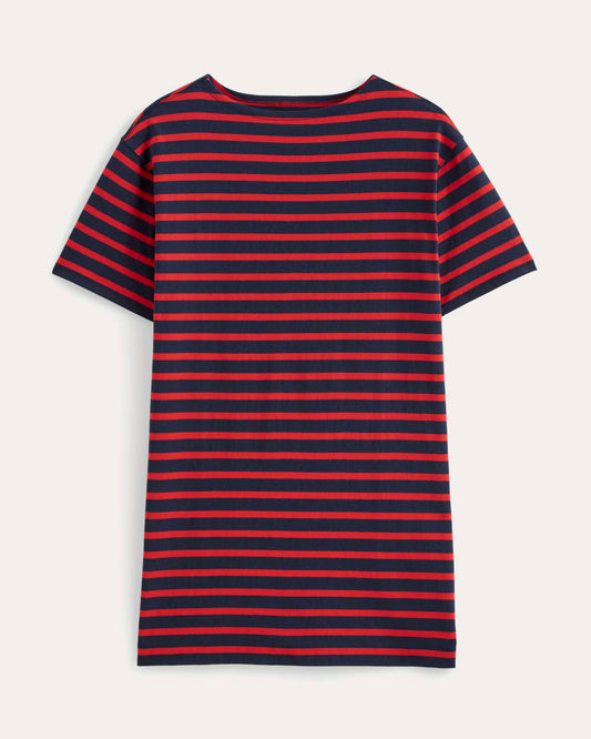 The Mariner Dress | Navy / Classic Red