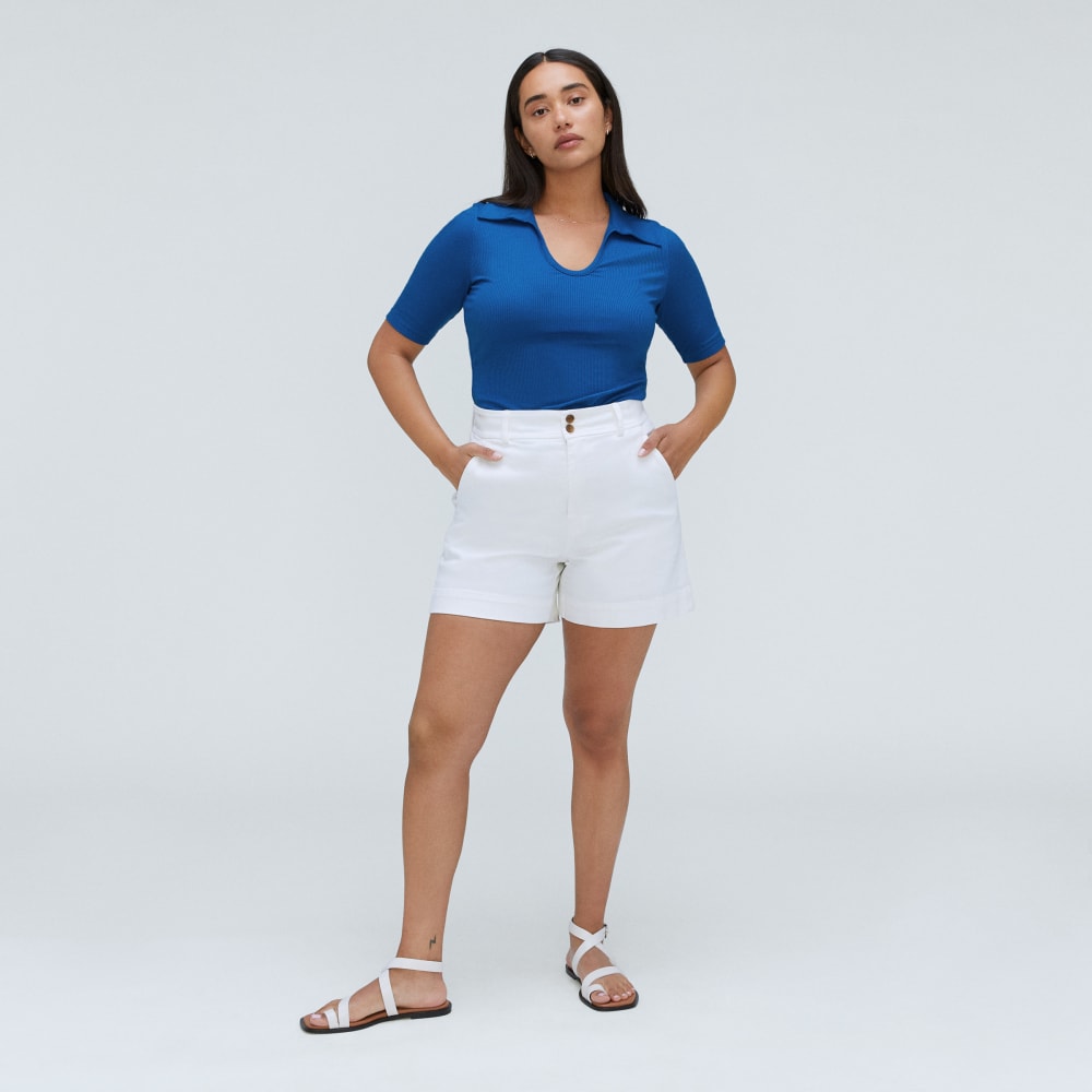 The Super-Soft Short Sleeve Polo | Lapis Blue