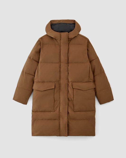 The Long Puffer | Chestnut