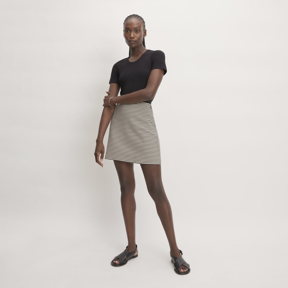 The Supima® Form Crew Neck Tee | Black