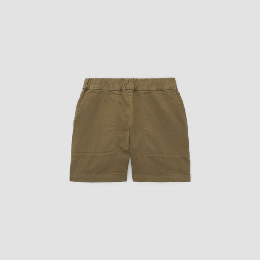 The Organic Pull-On Short | Beech