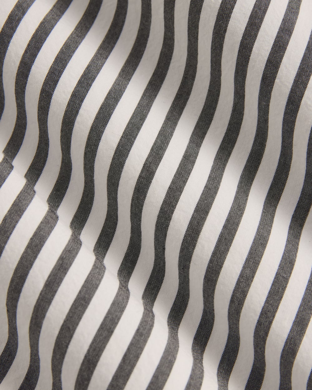 The Midi Skirt in Ultrasoft Cotton | Optic White / Black