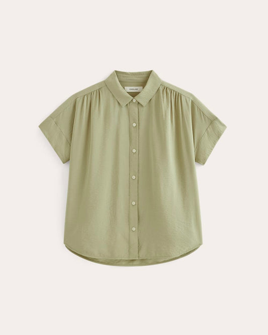 The Square Shirt in SoftLuxe | Eucalyptus