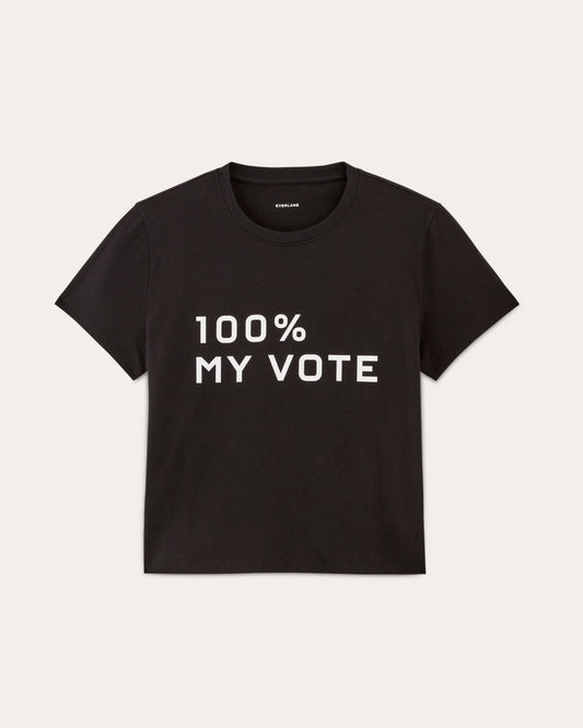 The Voter Tee in Essential Cotton | Black