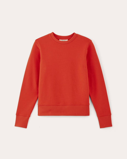 The Off-Duty Terry Crew | Poppy Red