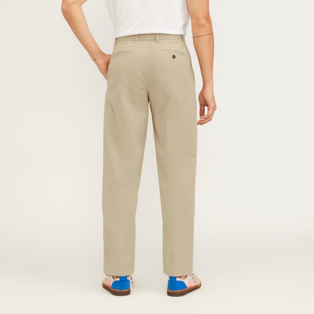 The Pleated Air Chino | Trench Coat Khaki