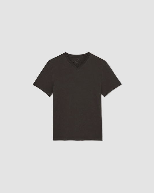 The Organic Cotton V-Neck Tee | Black