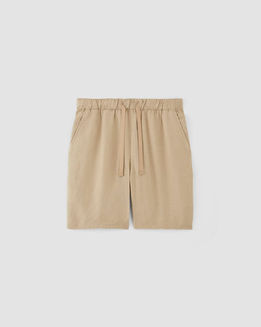 The Linen Easy Short | Trench Coat Khaki