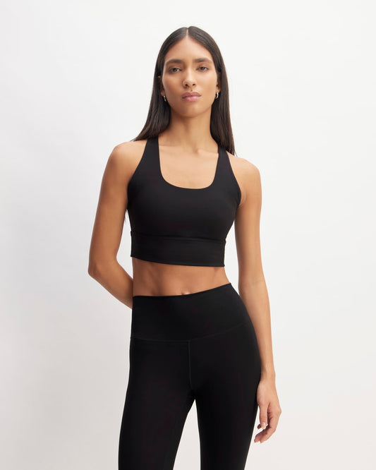 The Perform Longline Bra | Black
