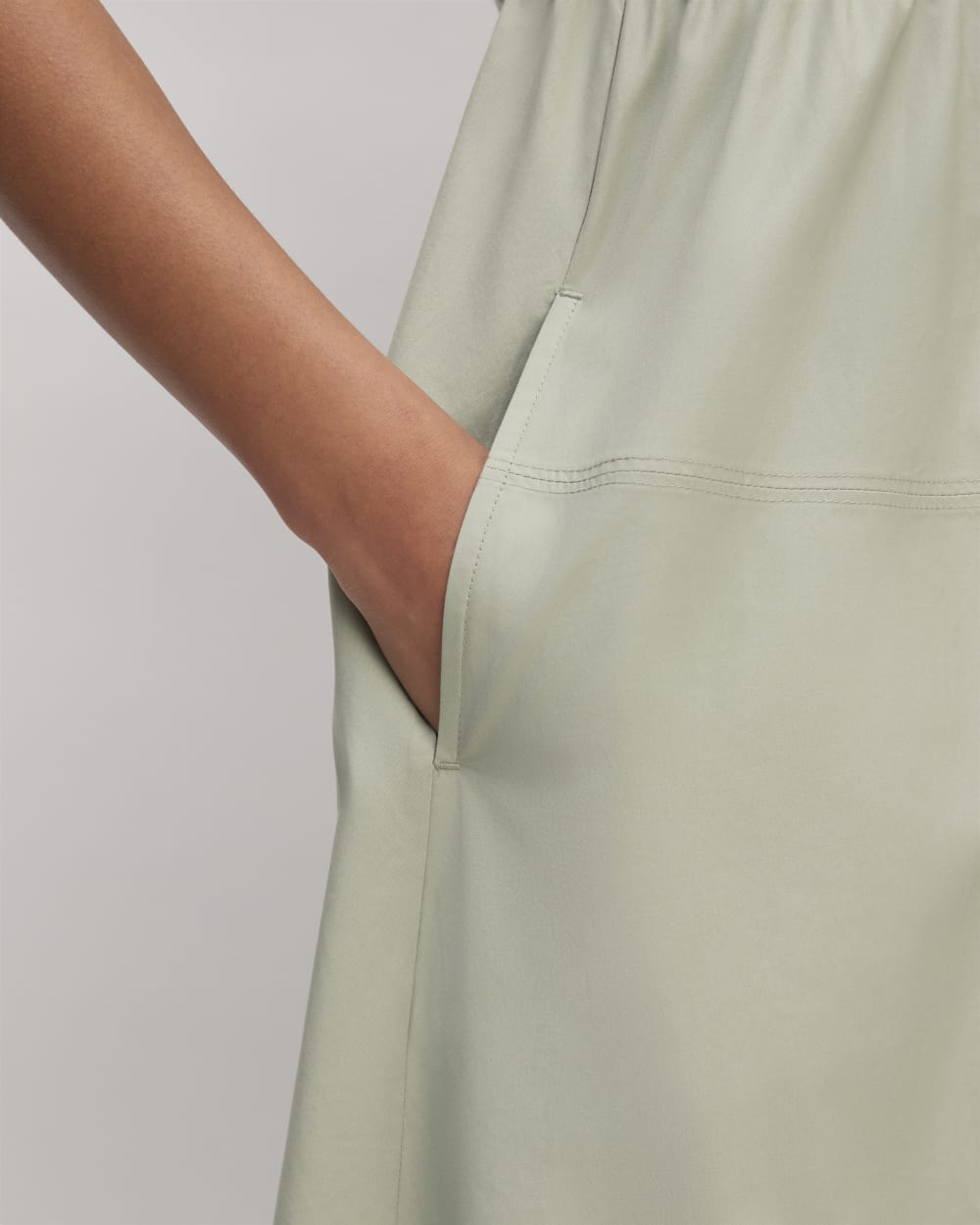 The Supima® Jersey Riviera Dress | Sage Green