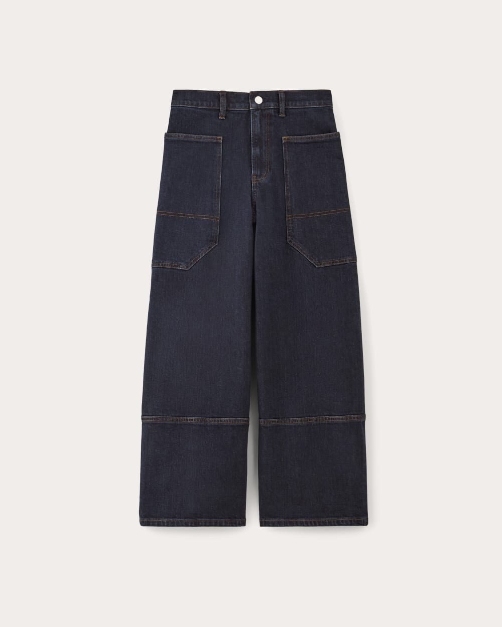 The Way-High® Gardener Cropped Jean | Deep Rinse