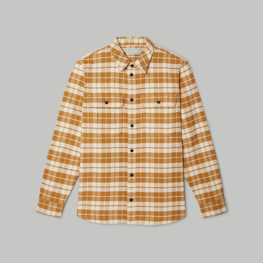 The Heavyweight Overshirt | Uniform | Golden Brown / Parchment