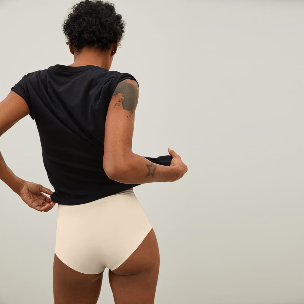 The Invisible High-Rise Hipster | Light Tan