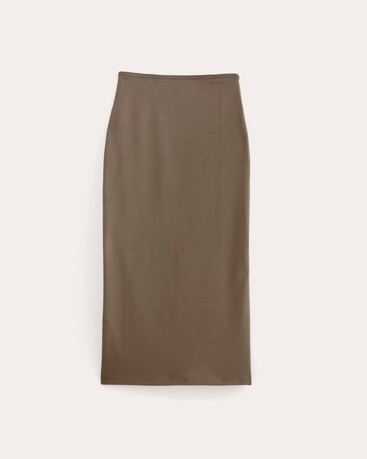 The Dream Maxi Skirt | Deep Taupe