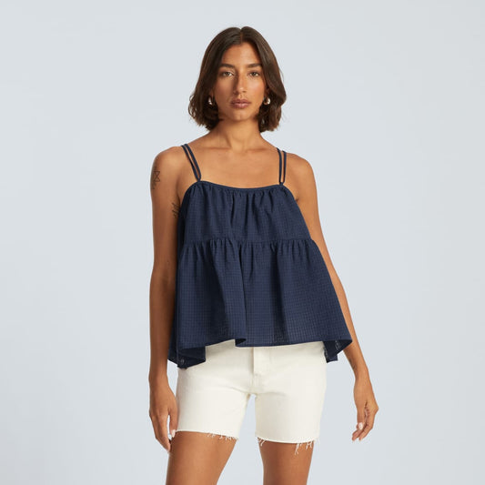 The Billow Cami |  Navy