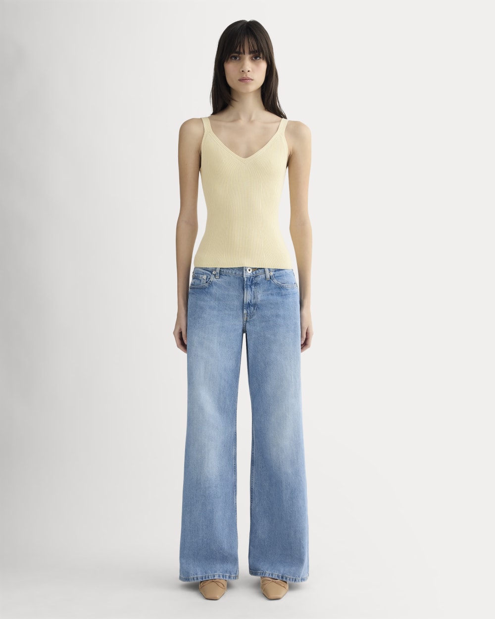 The Fine Knit Cami | Banana Crepe