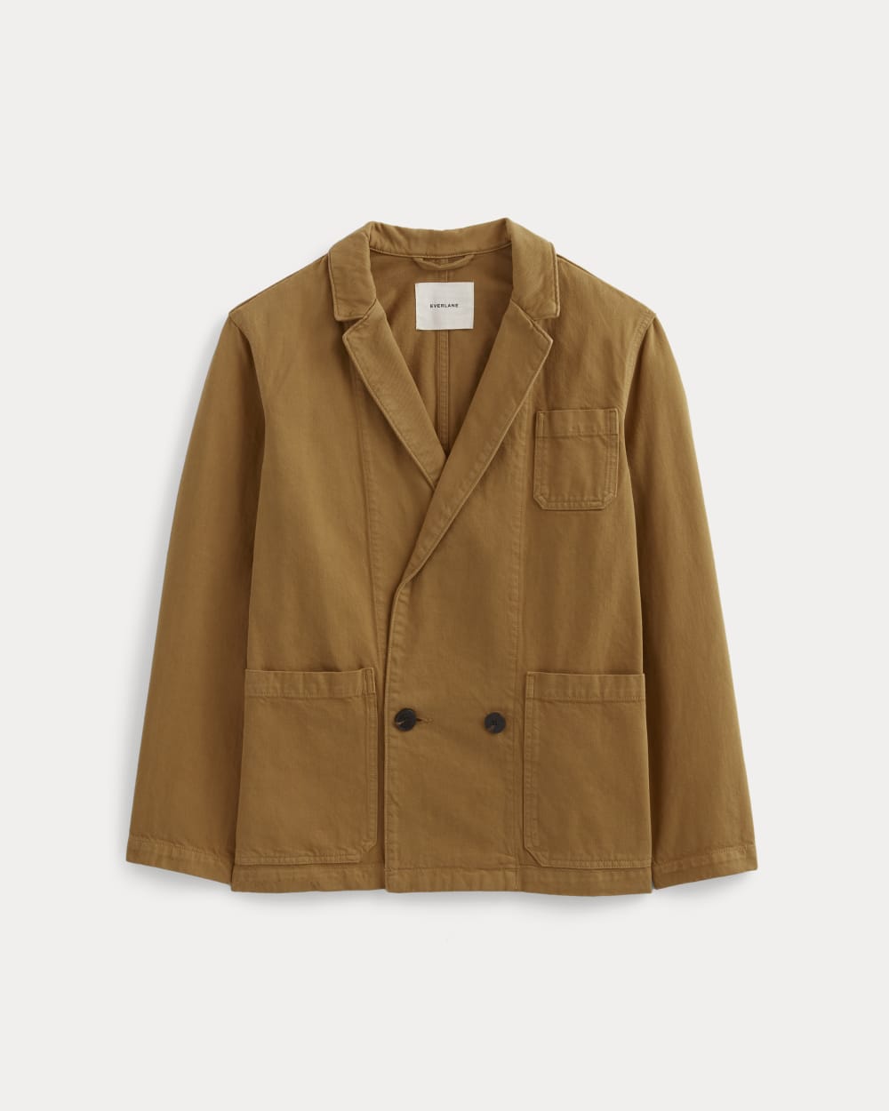 The Denim Chore Blazer | Garment-Dyed Neutral