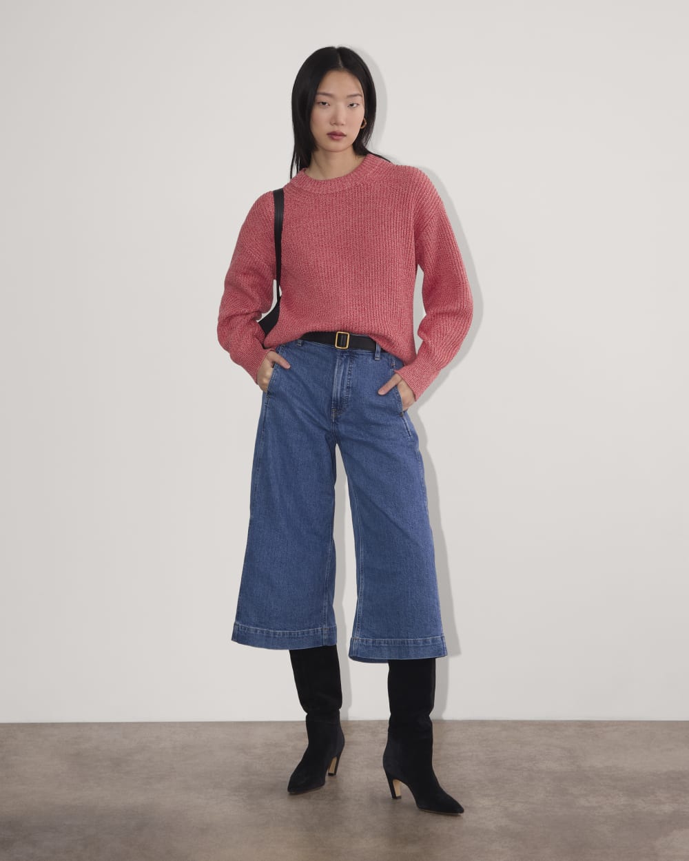 The Cocoon Crew in Everyday Cotton | Pink Peony / Classic Red