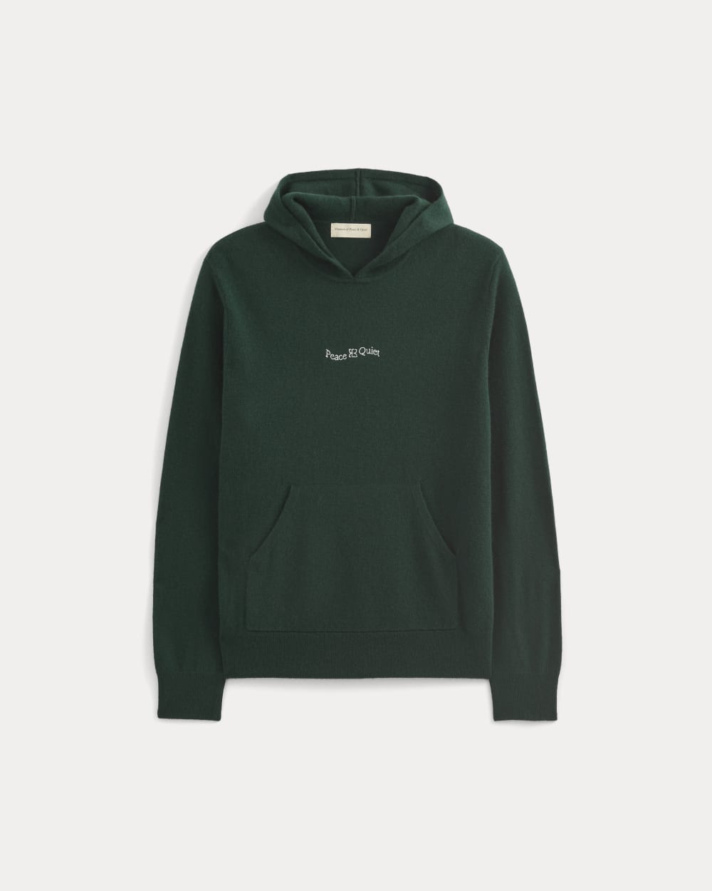 Everlane x Peace & Quiet Cashmere Hoodie | Pine