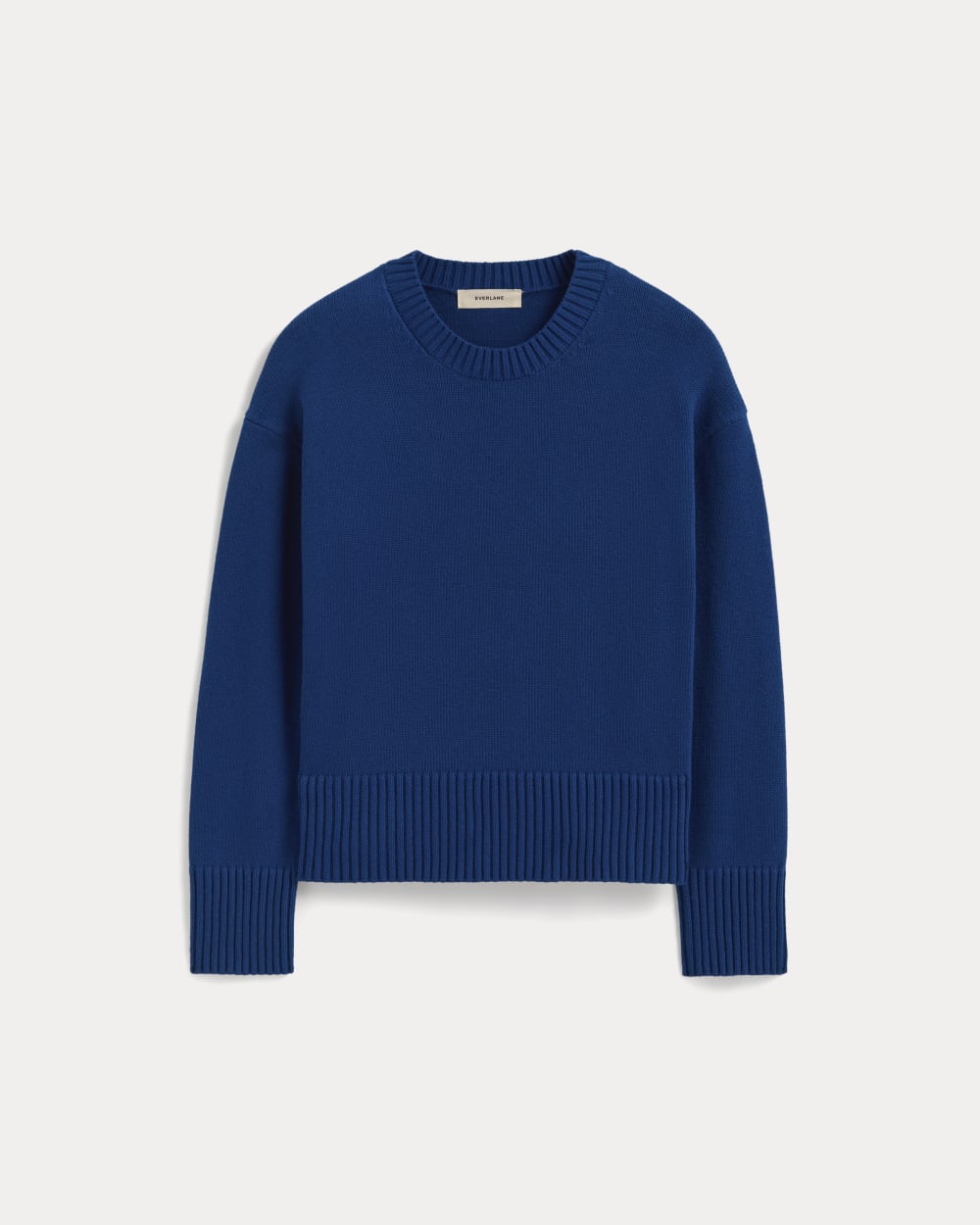 The Boxy Sweater in Everyday Cotton | Bright Cobalt