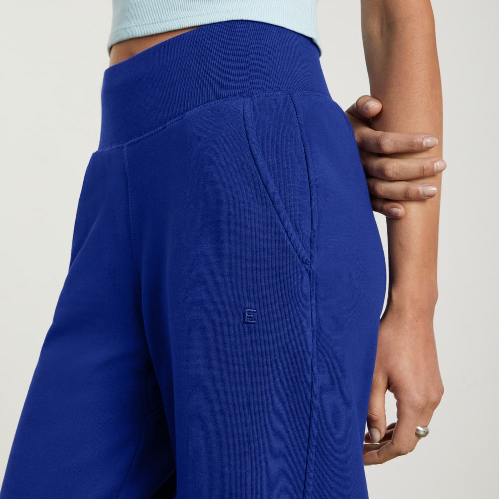 The Track High-Waist Pant | Cobalt