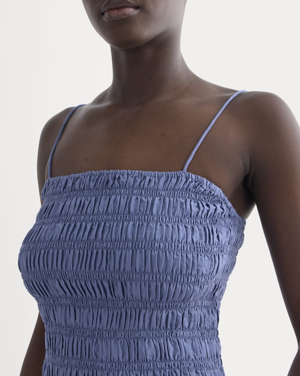 The Smocked Tank | Blue Dusk