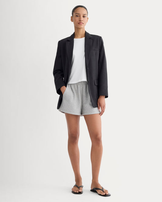 The Off Duty French Terry Short | Heathered Grey