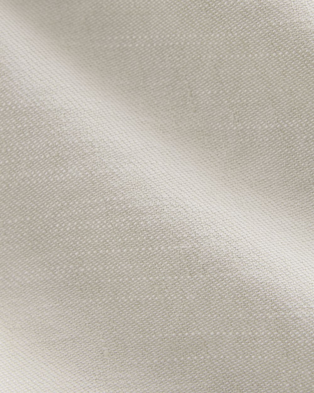 The Pleated Short in Stretch Linen | Natural Chambray