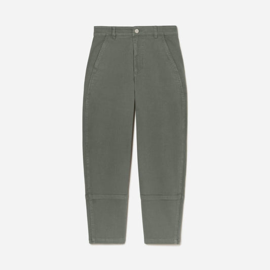 The Utility Barrel Pant | Pewter Green | Regular
