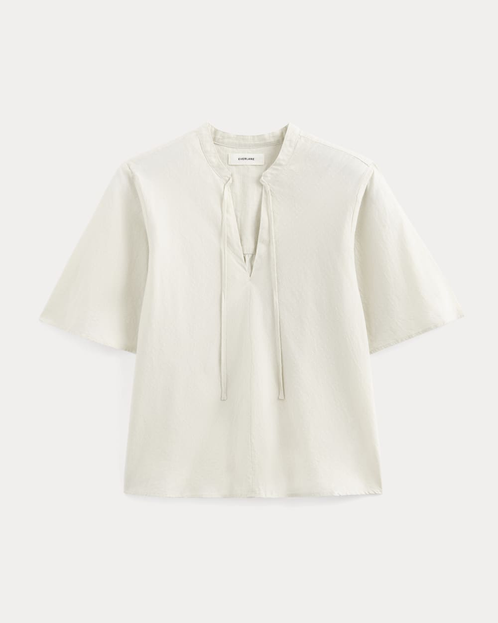The Gauze Tie-Front Shirt | Birch