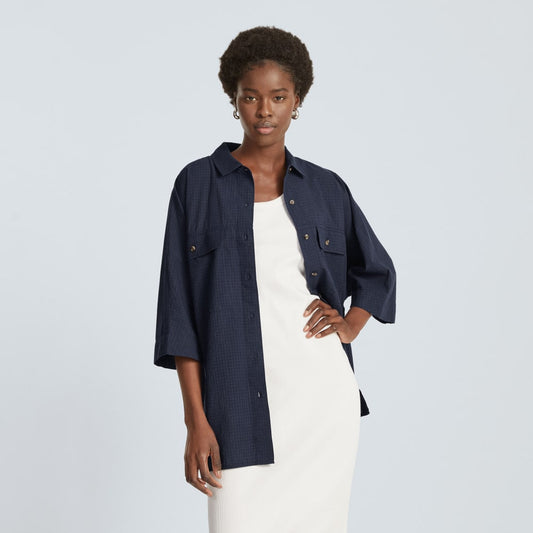 The Cotton Tourist Shirt |  Navy