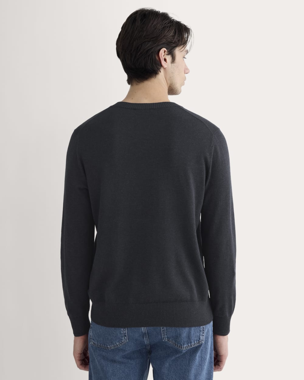 The No-Sweat Sweater | Uniform | Heathered Midnight