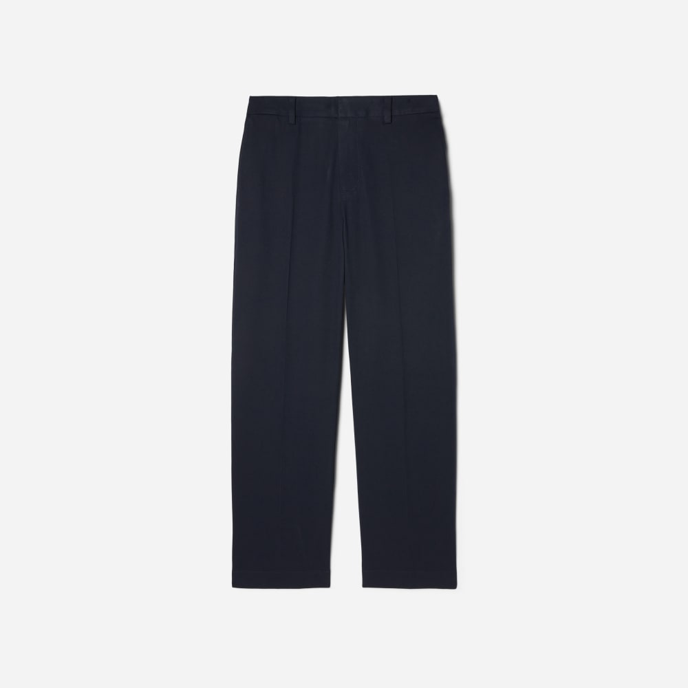 The Wide Leg Performance Chino | Deep Navy