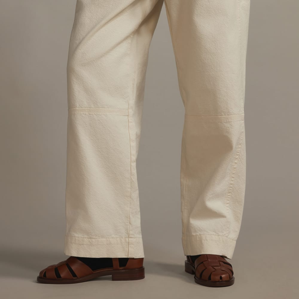 The Canvas Organic Cotton Pull-On Pant | Bone