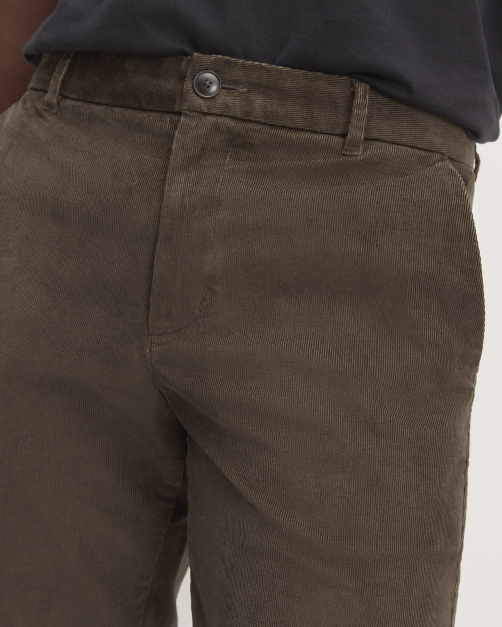 The Straight Fit Corduroy Pant | Cocoa